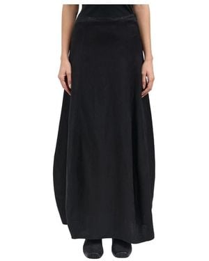 Ruohan Maxi Skirts - Negro