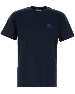 Burberry Tops ,Blauw ,Katoen Ekd Katoenen T-Shirt