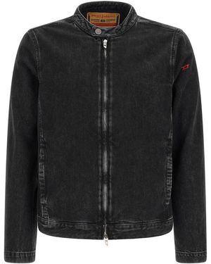 DIESEL Denim Jackets - Negro