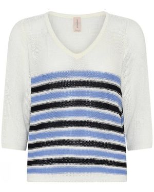 Skovhuus V-Neck Knitwear - Bianco
