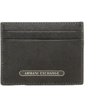 ARMANI EXCHANGE Wallets & Cardholders - Nero