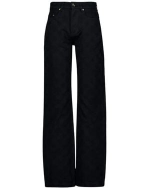 CASABLANCA Wide Jeans - Black