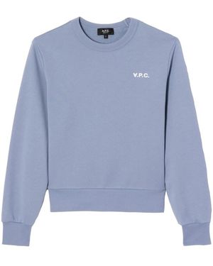 A.P.C. Sweatshirts - Blue