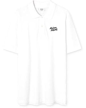 Maison Kitsuné Polo Shirts - White