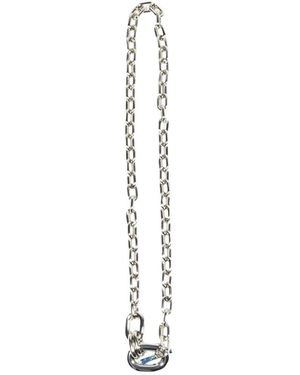 Rabanne Accessoires ,Wit ,Necklaces - Metallic