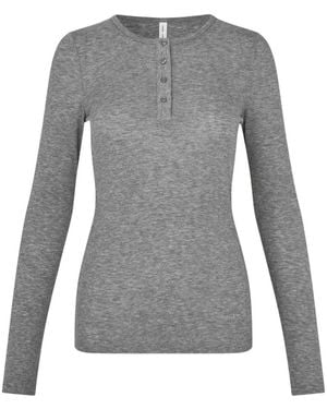Samsøe & Samsøe Tops ,Grijs ,Wol Sadodo Ls Top
