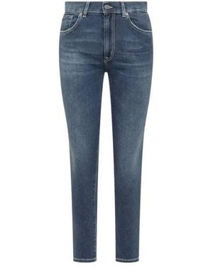 Dondup Slim Fit Jeans - Blue