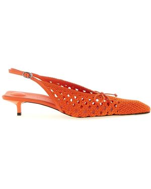 Jacquemus Court Shoes - Orange