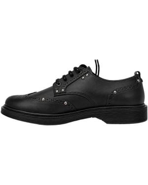 Cult Sabbath 4809 Schnürschuh - Schwarz