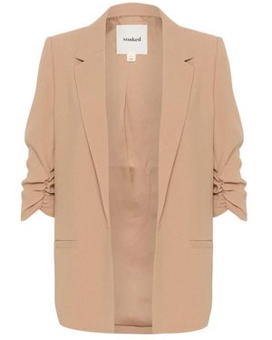 Soaked In Luxury Blazers - Neutro