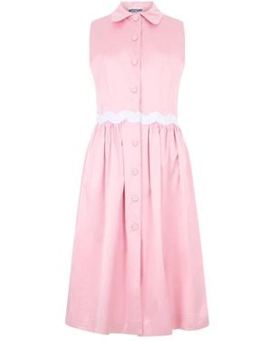 Moschino Shirt Dresses - Pink