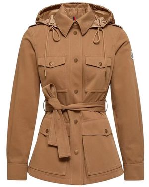 Moncler Light Jackets - Marron