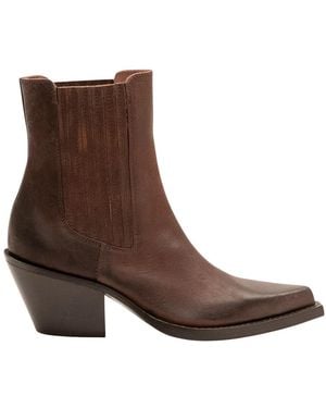 Paris Texas Cowboy Boots - Marron