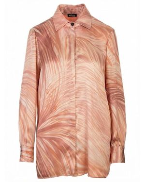 Kiton Overhemden ,Bruin ,Camicia - Roze