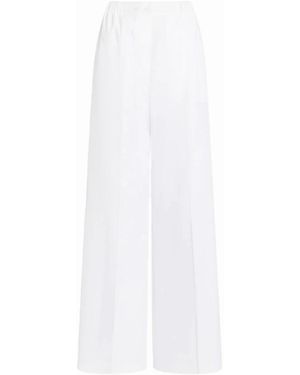 Patou Wide Trousers - White