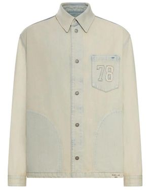 Golden Goose Denim Shirts - Natural