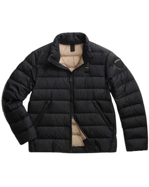 Blauer Winter Jackets - Negro