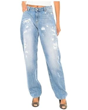Armani Jeans Straight Fit Jeans - Blue