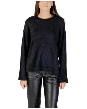 ONLY Round-Neck Knitwear - Negro