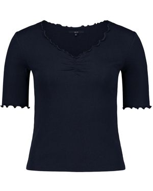 Zero Overhemden ,Blauw ,Polyester Blouse