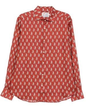 MC2 Saint Barth Casual Shirts - Red