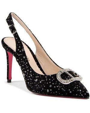 Dee Ocleppo Samt pumps mit spitzer kappe - Schwarz