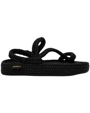 Bohonomad Flat Sandals - Nero