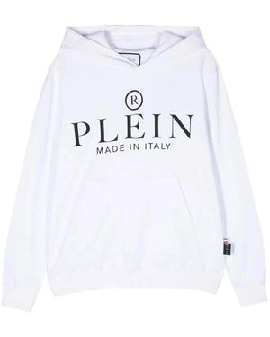 Philipp Plein Hoodies & Sweatvesten ,Wit ,Hoodies