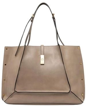 Pollini Tote Bags - Neutro