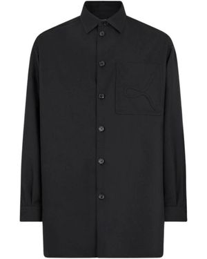 Roberto Cavalli Casual Shirts - Black