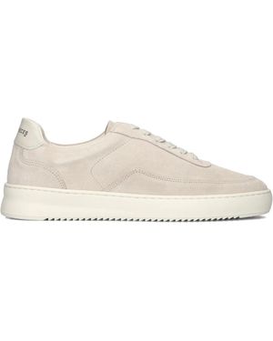 Filling Pieces Mondo Suede Low Top Sneakers - Weiß