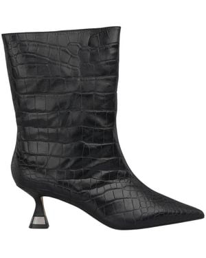 Alma En Pena. Heeled Boots - Black