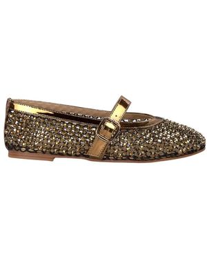 Alma En Pena. Ballerina Shoes - Brown