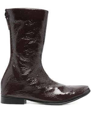 Alberta Ferretti High Boots - Brown