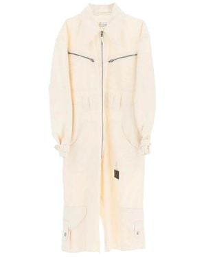 Maison Margiela Playsuits - Natural