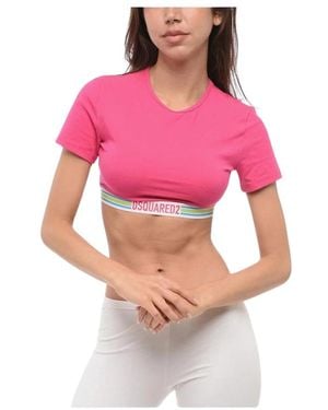 DSquared² T-Shirts - Rosa