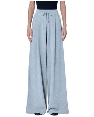 Dries Van Noten Wide Trousers - Blue
