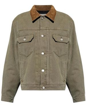 FRAME Denim Jackets - Verde