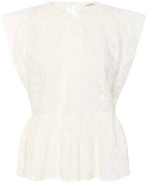 Soaked In Luxury Blouses - White