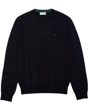 Lacoste Rundhals-Pullover - Blau