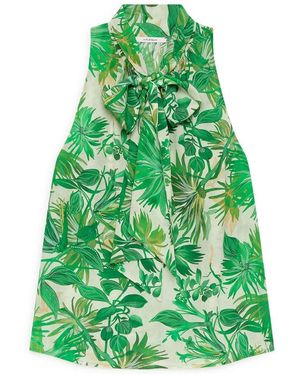Maliparmi Sleeveless Tops - Green