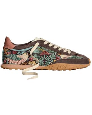 HOFF Schoenen ,Bruin ,Suède Bridge Morris Sneakers