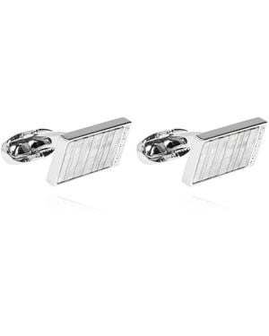 Paul Smith Accessoires ,Grijs ,Cufflinks & Tie Clips - Wit