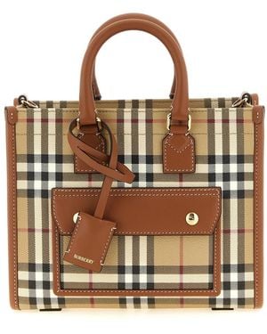 Burberry Shopping Bags - Brown