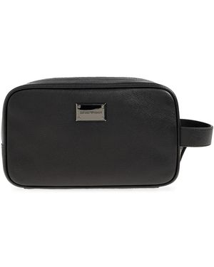 Emporio Armani Toilet Bags - Nero
