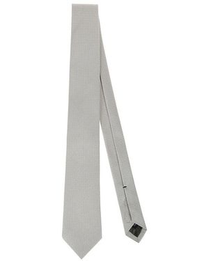 Errico Formicola Stylische tie für einen modernen look - Grau