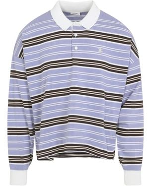 Celine Polo Shirts - Blue