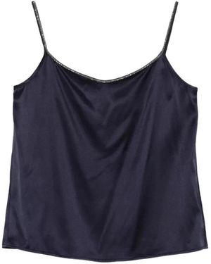 Panicale Tops ,Blauw ,Tanktop