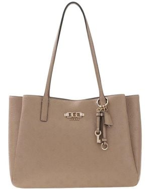 Guess Tote Bags - Marrone