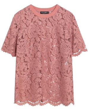 Dolce & Gabbana Blouses - Pink